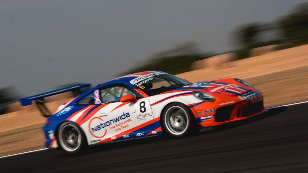 Zamparelli takes convincing win in damp conditions